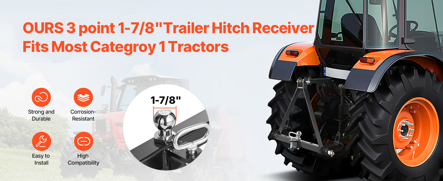 Point Hitch Receiver A100 1.4w