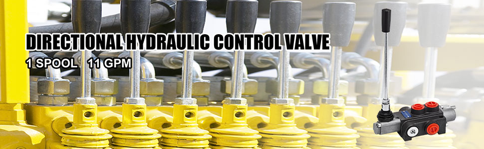 VEVOR Spool Hydraulic Directional Control Valve 11gpm 4300Psi Log  Splitters Motors VEVOR AU
