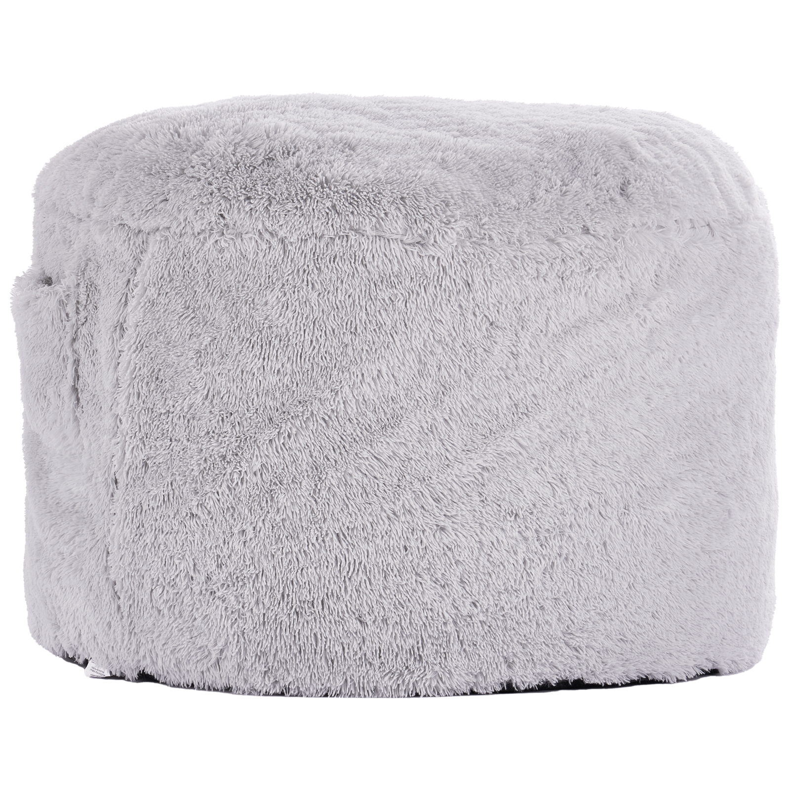 Bean Bag Chair Convertible/with Cover/Armrests for Adult Fluffy Blue/Grey/Black - Picture 59 of 72