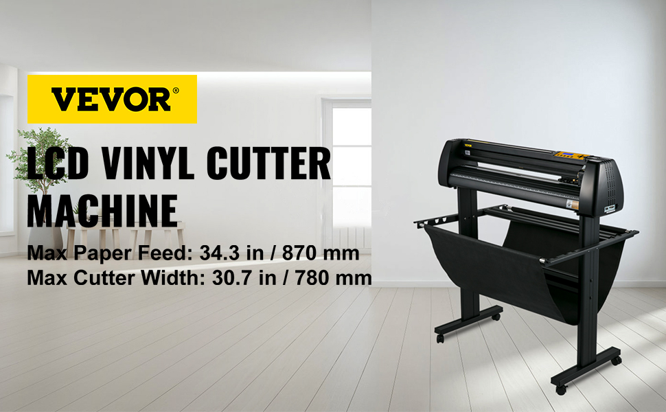 VEVOR 34 Inch Vinyl Cutter Machine with 
