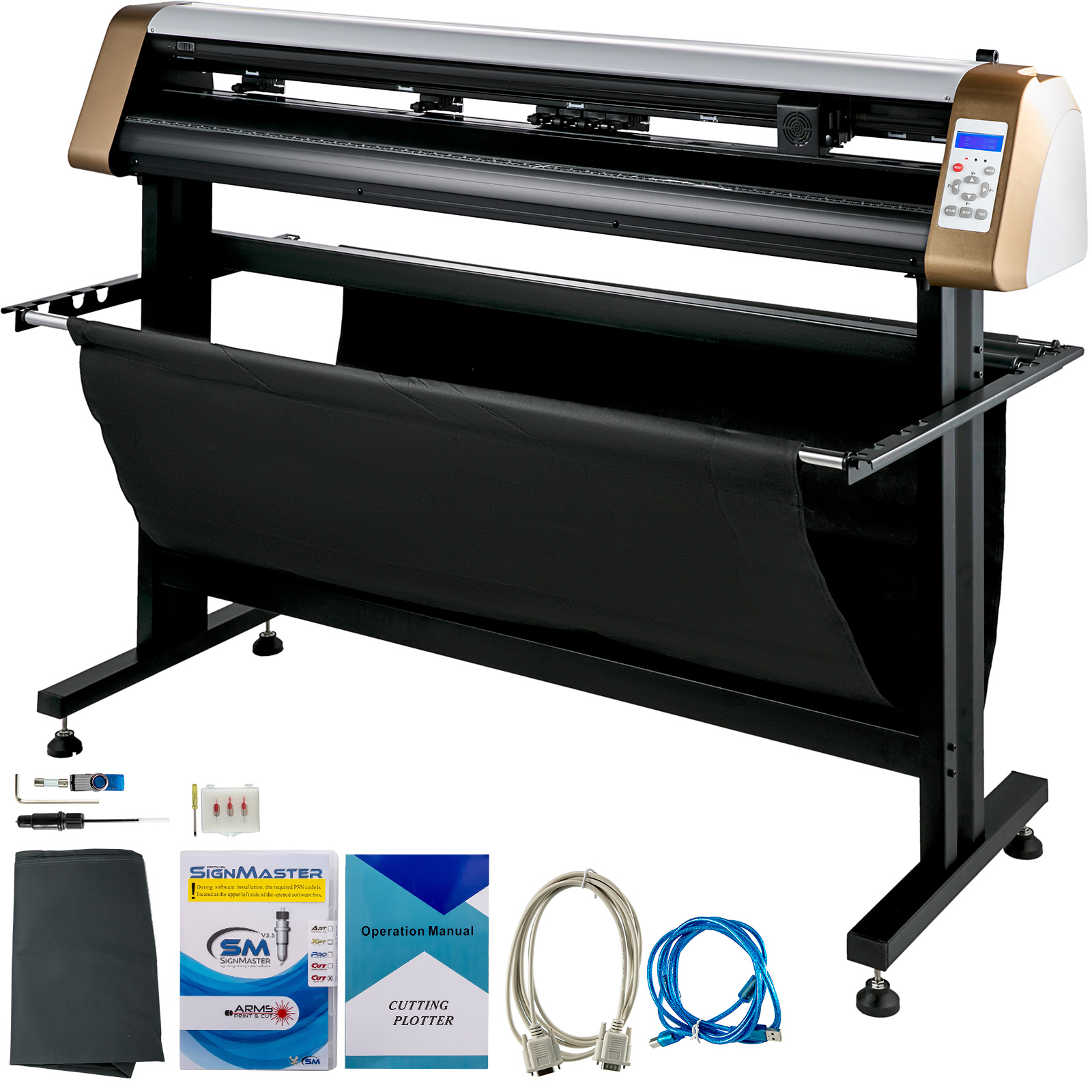 Vevor Vinyl Cutter Machine Cutting Plotter 1350mm Plotter Printer Vinyl ...