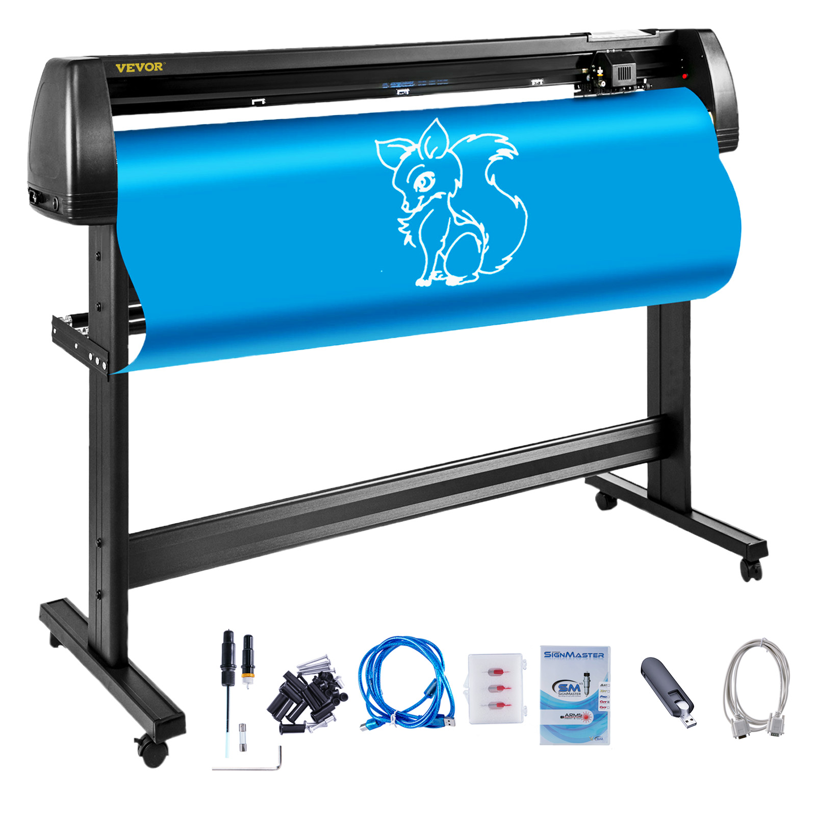 Vinyl cutter machine,34.3in,aluminum alloy