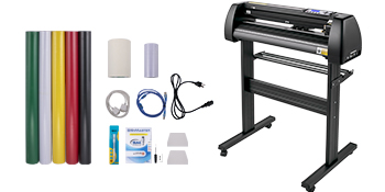 VEVOR Vinyl Cutter Machine, 28inch Vinyl Plotter, LCD Display Plotter ...