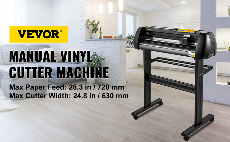 VEVOR Vinyl Cutter Machine Cutting Plotter 28inch Bundle SignMaster ...