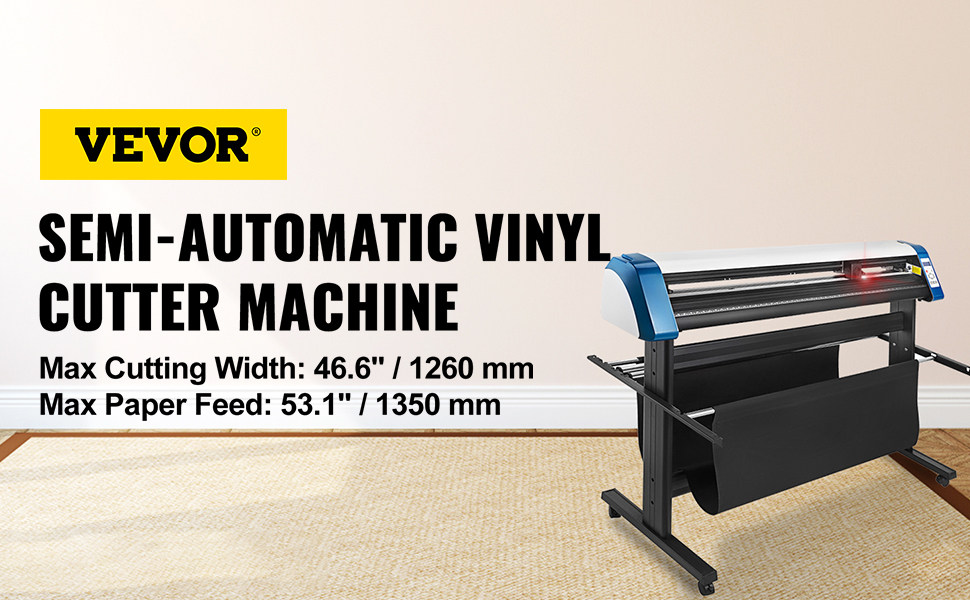 Yescom 28 Vinyl Cutter Machine Cutting Plotter Sign Making Machine with  Signmaster Cut Software Adjustable Force Speed 