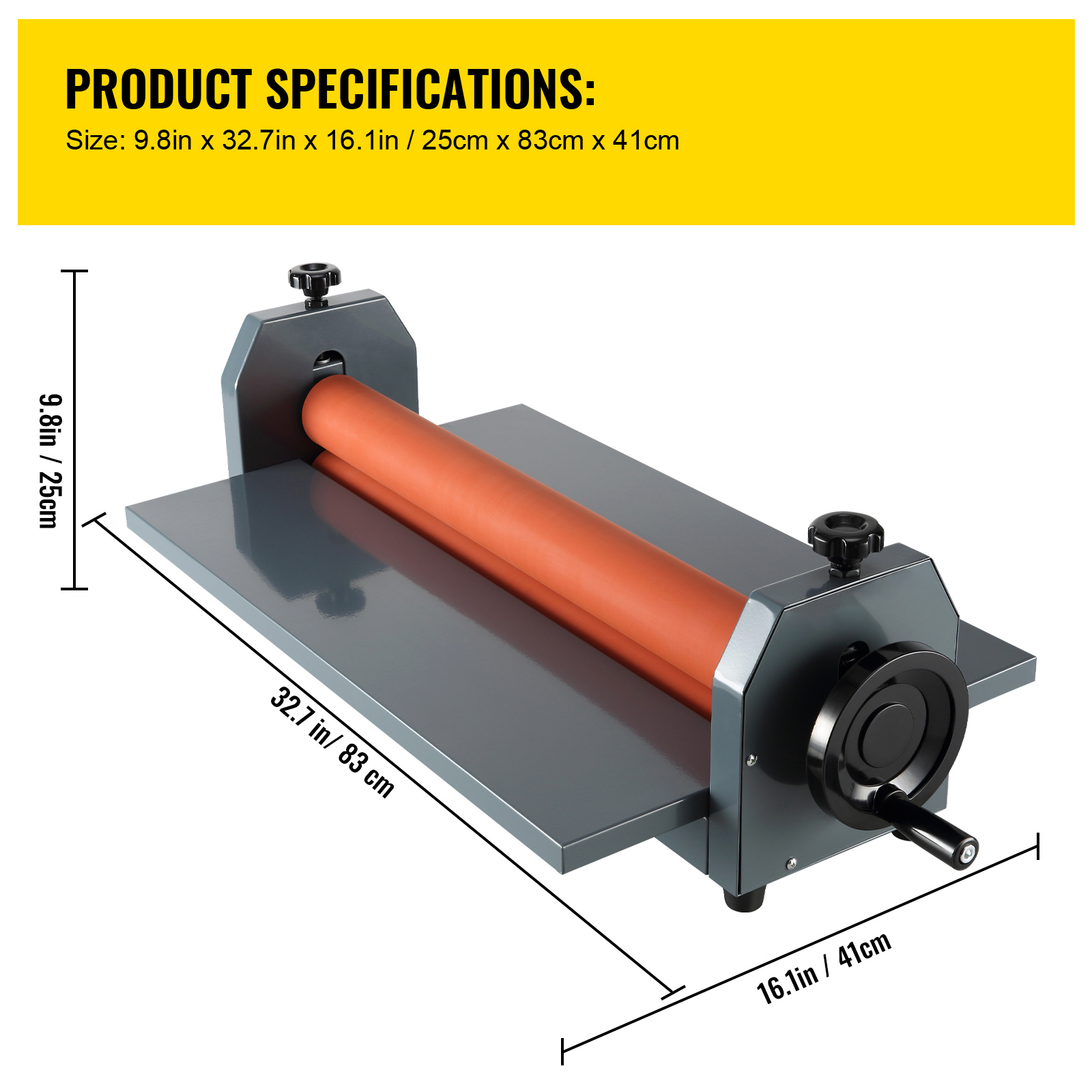 25.5"/29.5"/39"/51" Manual Cold Roll Laminator Mounting Laminating Machine - Picture 9 of 50