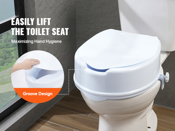 VEVOR Raised Toilet Seat 5