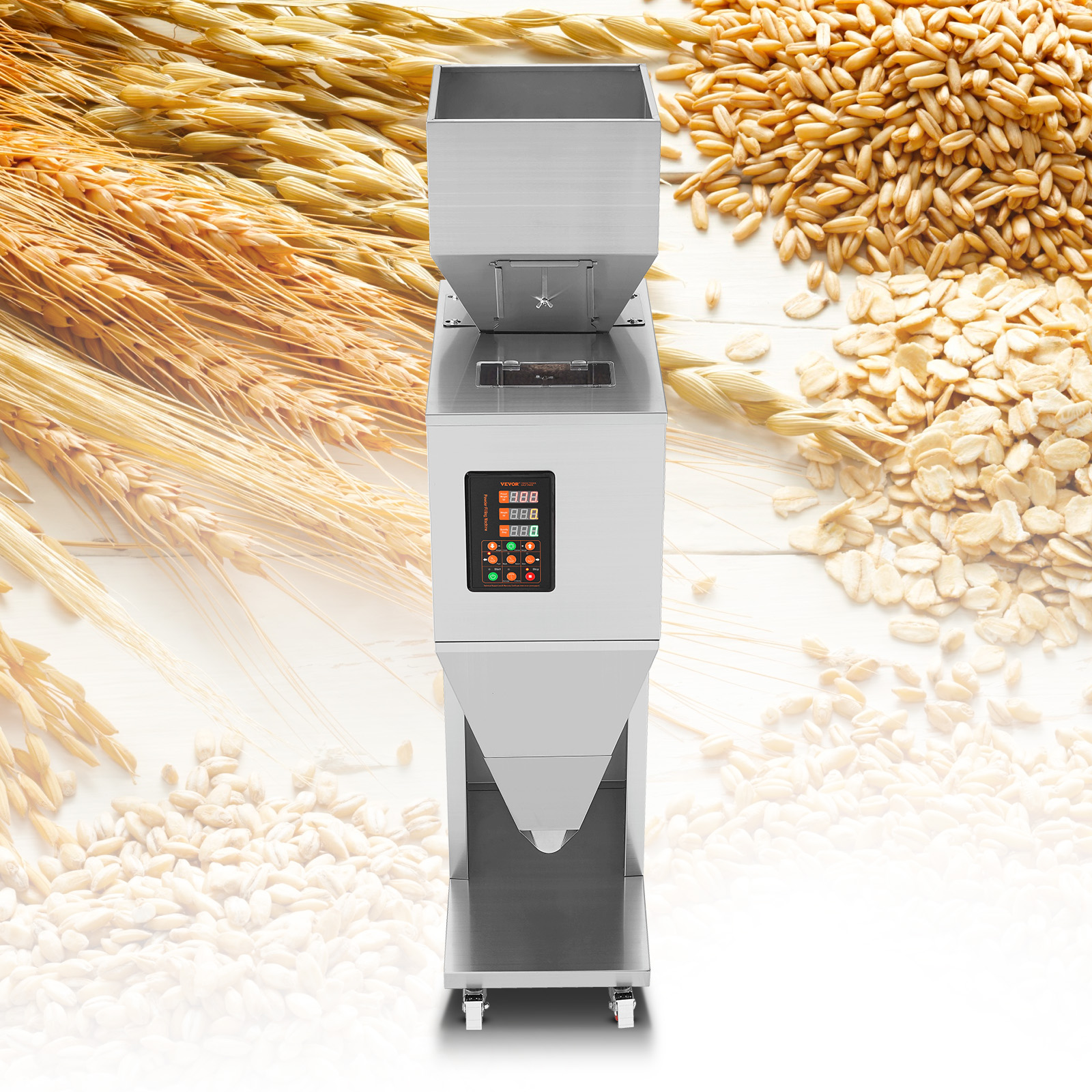 VEVOR Automatic Particle Packing Weighing & Filling Machine 10-1000/1-100g Tea - Picture 10 of 26