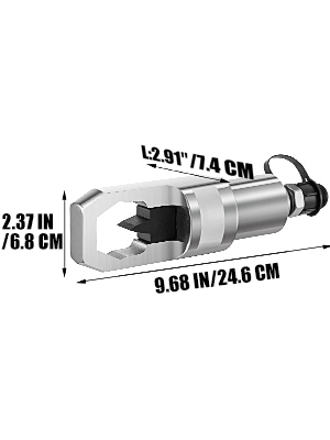 Tête de diviseur d'écrou hydraulique sans pompes Outil de coupe d