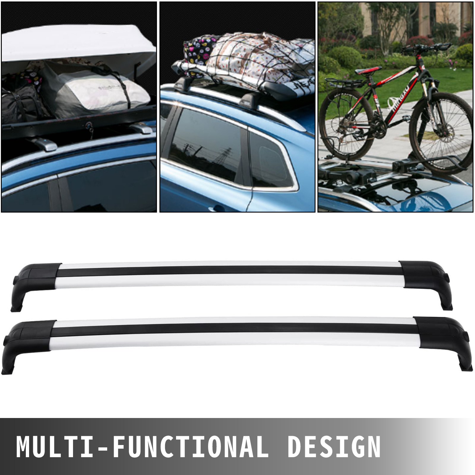 43inch Universal Car Roof Rack, Anti-Theft Lock