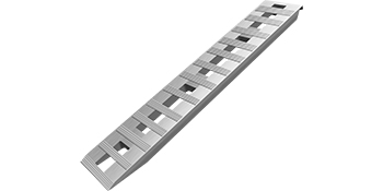 VEVOR 72'' X 15'' Aluminum Trailer Ramps 6000LBS Total Beavertail Hook End 1 Pair 2 Ramps