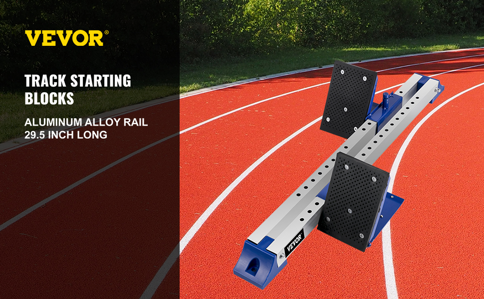 VEVOR Starting Block , MultiFunction Starting Block, Pedals Adjustable