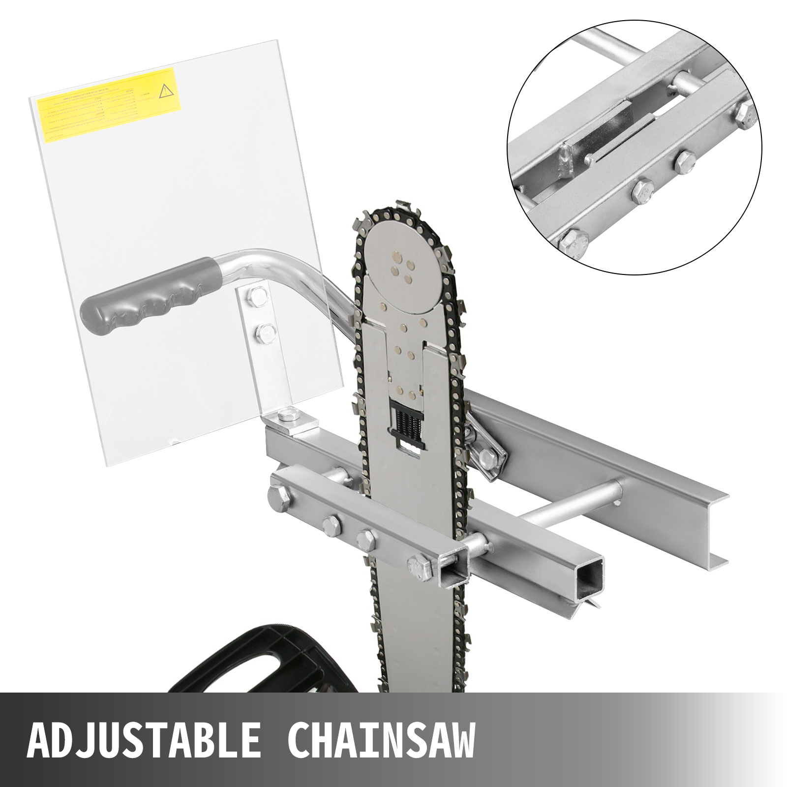 Vevor Chainsaw Mill Portable Sawmill 23.5" Chainsaw Milling Attachment