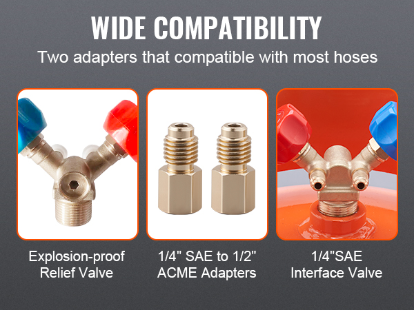 Adaptateur Réfrigérant R134A SNAGAROG - En Laiton, Pour Climatisation Auto Ou Maison