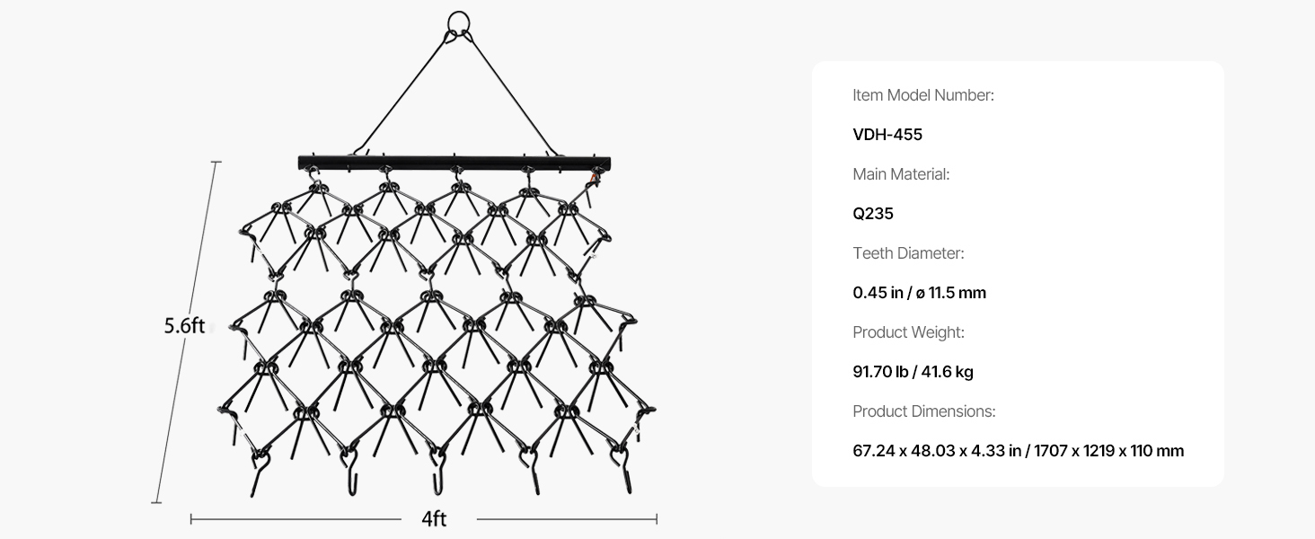Drag Harrow A100 1.11w