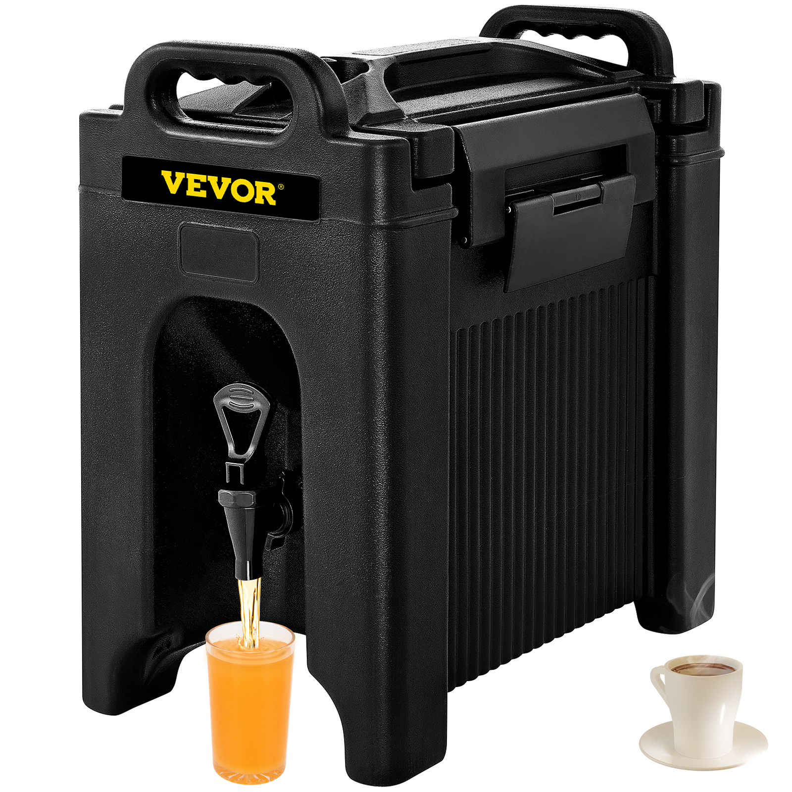 VEVOR 2 5/5 GAL Insulated Beverage Server Hot Cold Drink Dispenser 1