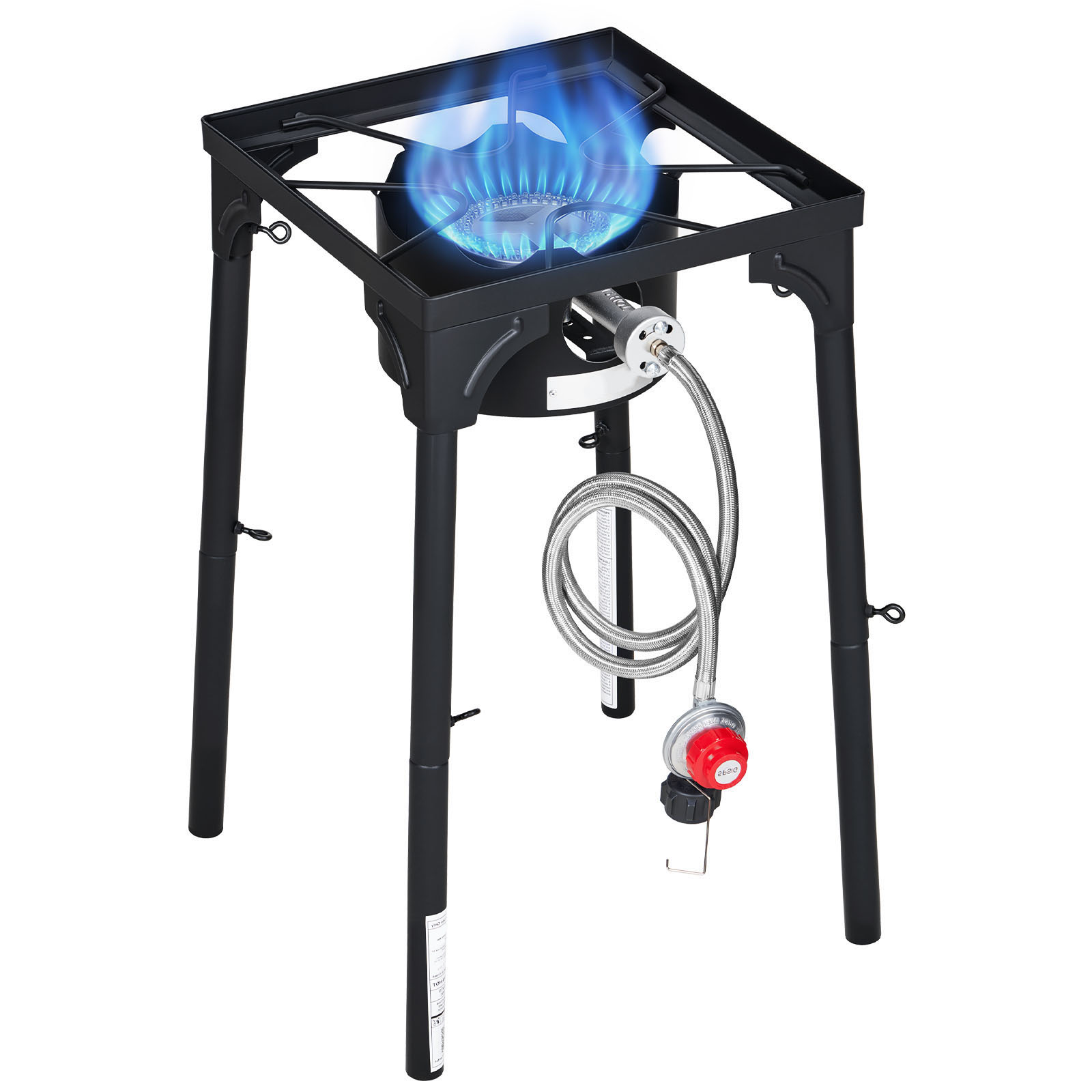 Uimoso 1/2/3 Burner Propane Gas Stove 100000-225000 BTU Outdoor Cooking Cooker