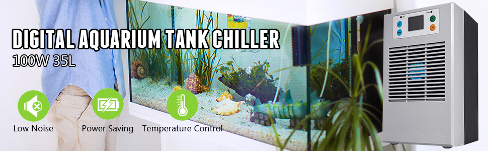 100W Chauffage Aquarium, avec Contrôleur De Thermostat Numérique À