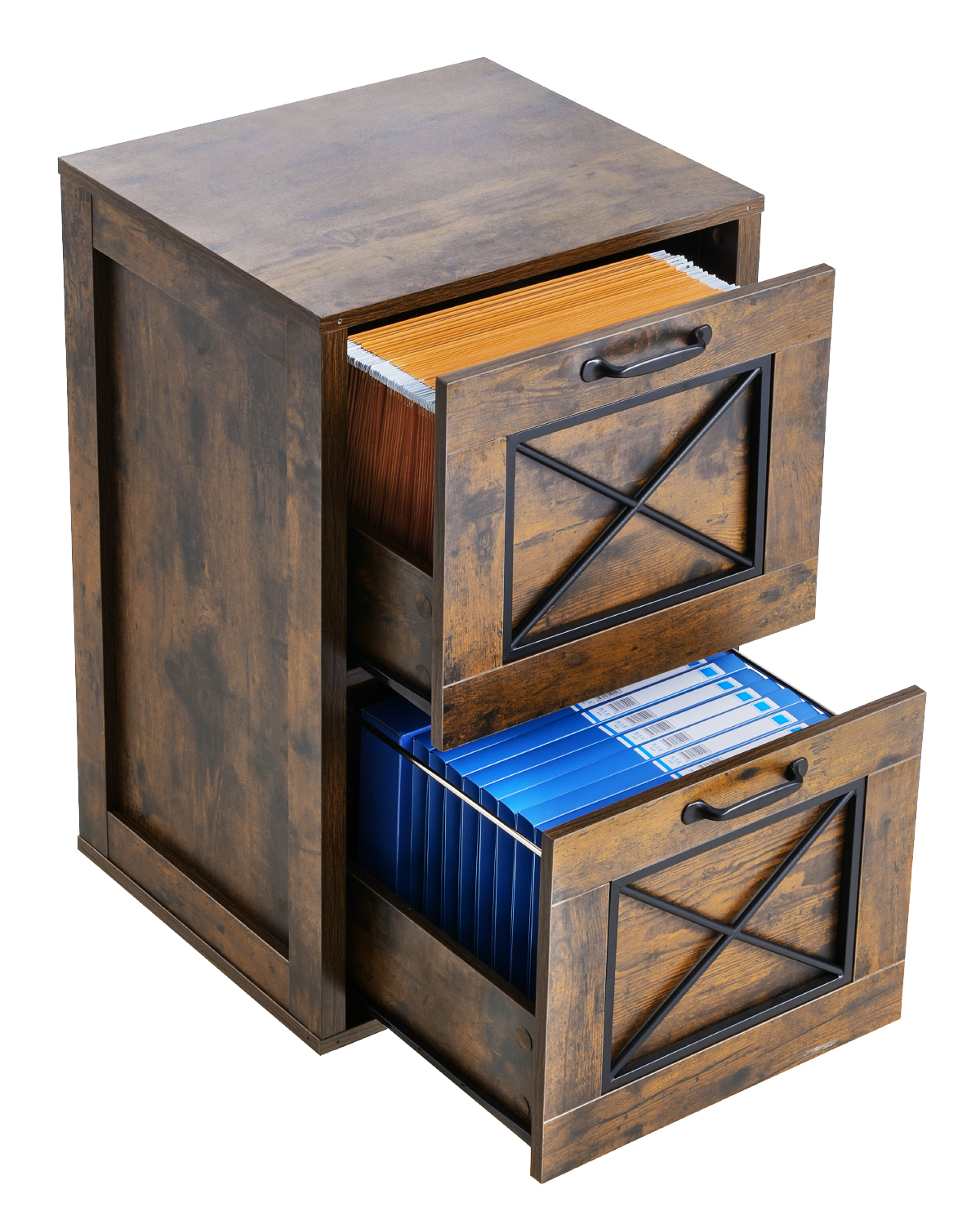 2/3/4 Drawer File Cabinet Vertical Filing Cabinet with Lock for Home Office