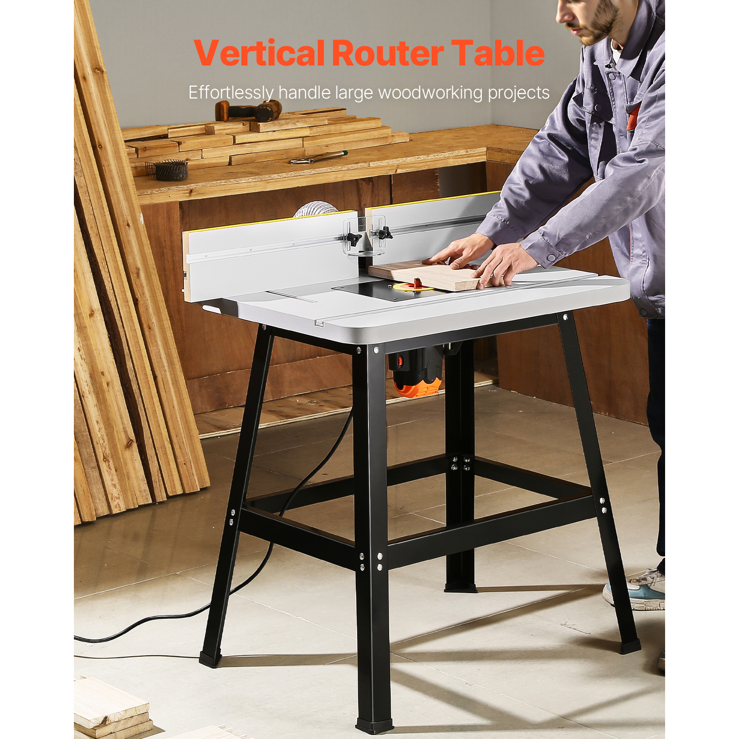 Mophorn Precision Router Table System, 31.5 in x 23.9 in, Routing Table ...