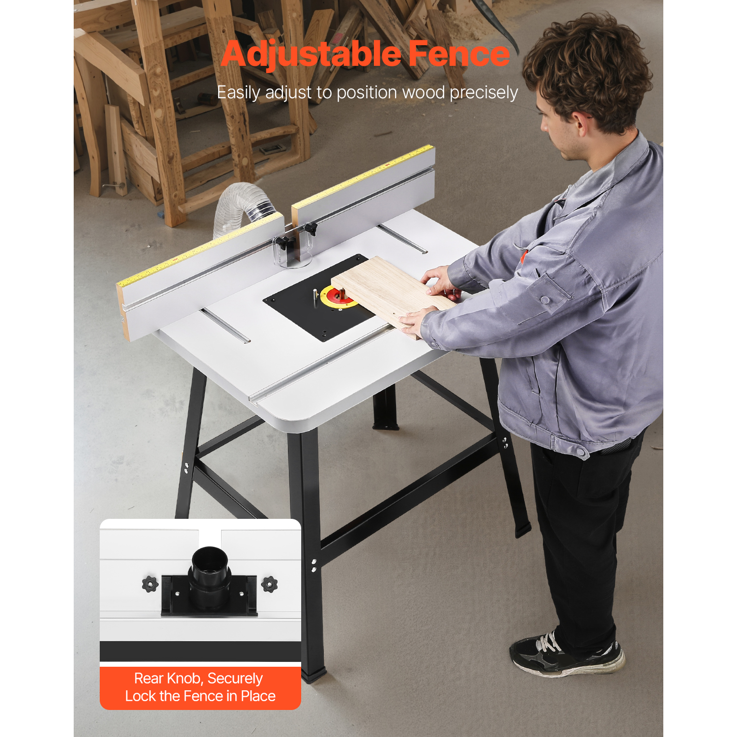 Router Table Routers Mophorn Precision Router Table System, 31.5 in x 23.9 in, Routing Table ...