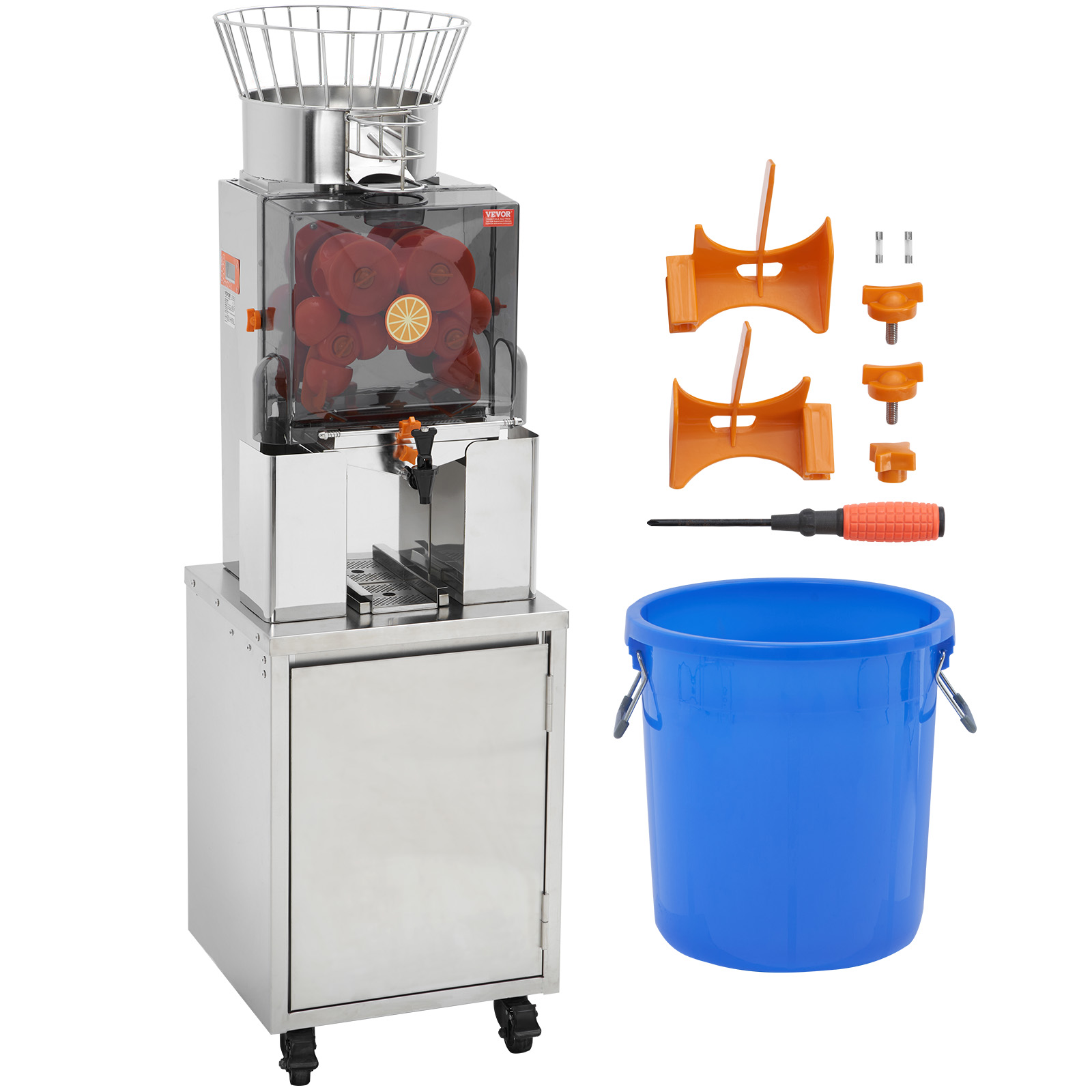 VEVOR Commercial Orange Juicer Machine 120W Juice Squeezer Extractor Filter Box - Picture 59 of 62