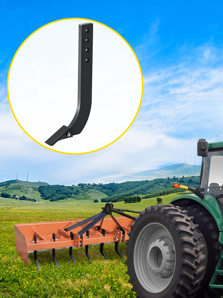 VEVOR Box Blade Shank, 18'' Scarifier Shank, 4 Holes Box Scraper Shank