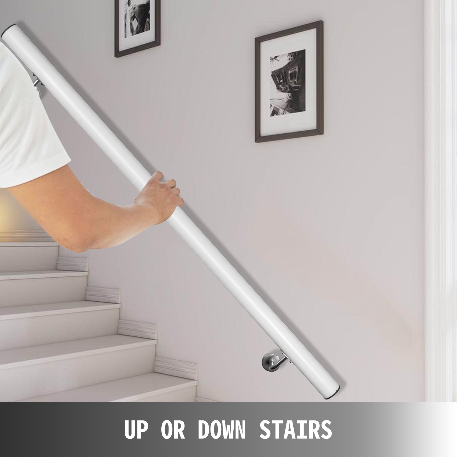 Stair Handrail,Aluminum Alloy,Indoor/Outdoor