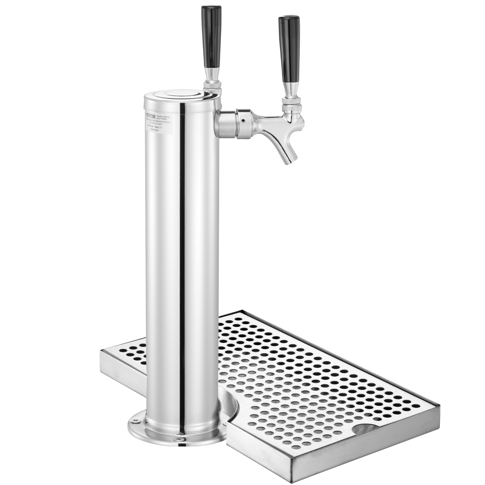 VEVOR Bierspender Bierturm with Einzigen/Doppel/Dreifach Wasserhahn - Bild 134 von 158