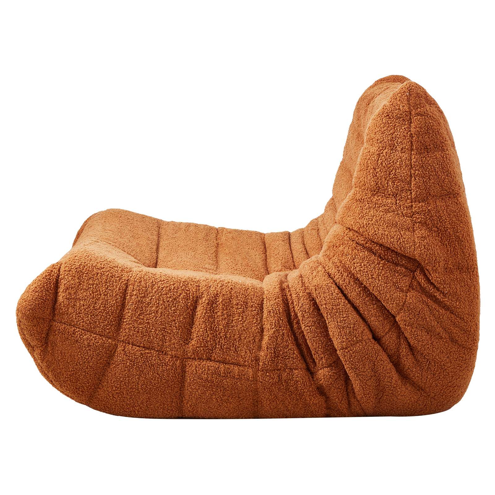 Bean Bag Chair with Armrests and Storage Pocket/Removable Cover & Dutch Velvet - Picture 60 of 62