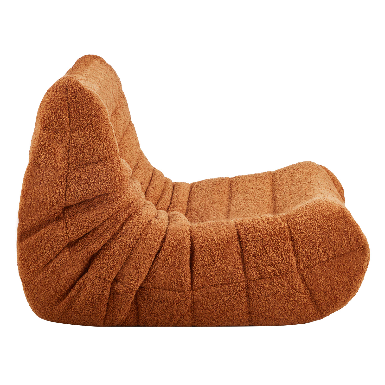 Bean Bag Chair with Armrests and Storage Pocket/Removable Cover & Dutch Velvet - Picture 61 of 62