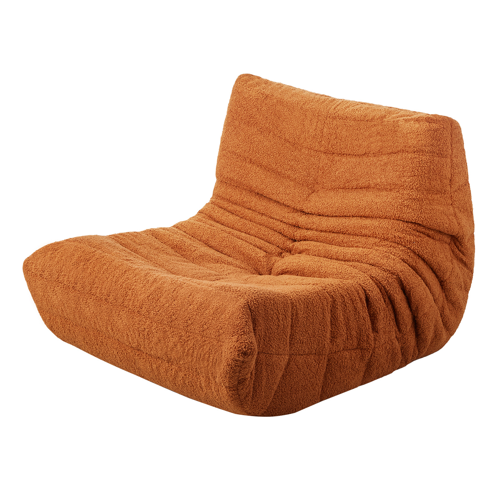 Bean Bag Chair with Armrests and Storage Pocket/Removable Cover & Dutch Velvet - Picture 59 of 62