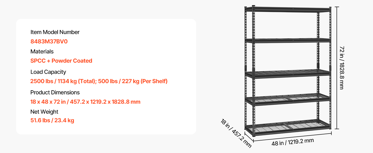 black shelving unit variant
