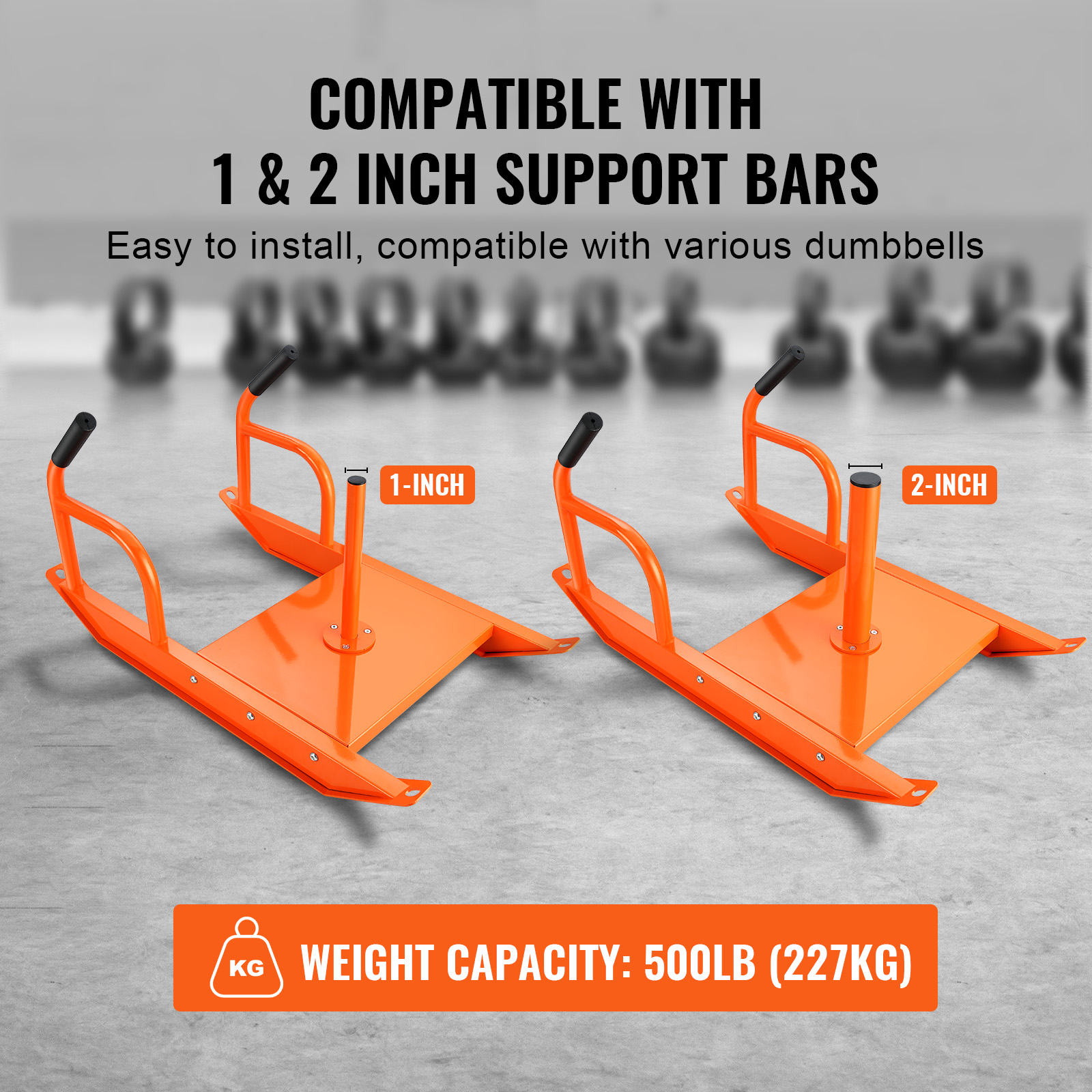 VEVOR Weight Power Pull Push Sled Fitness Strength Speed Resistant Training Sled - Picture 30 of 86