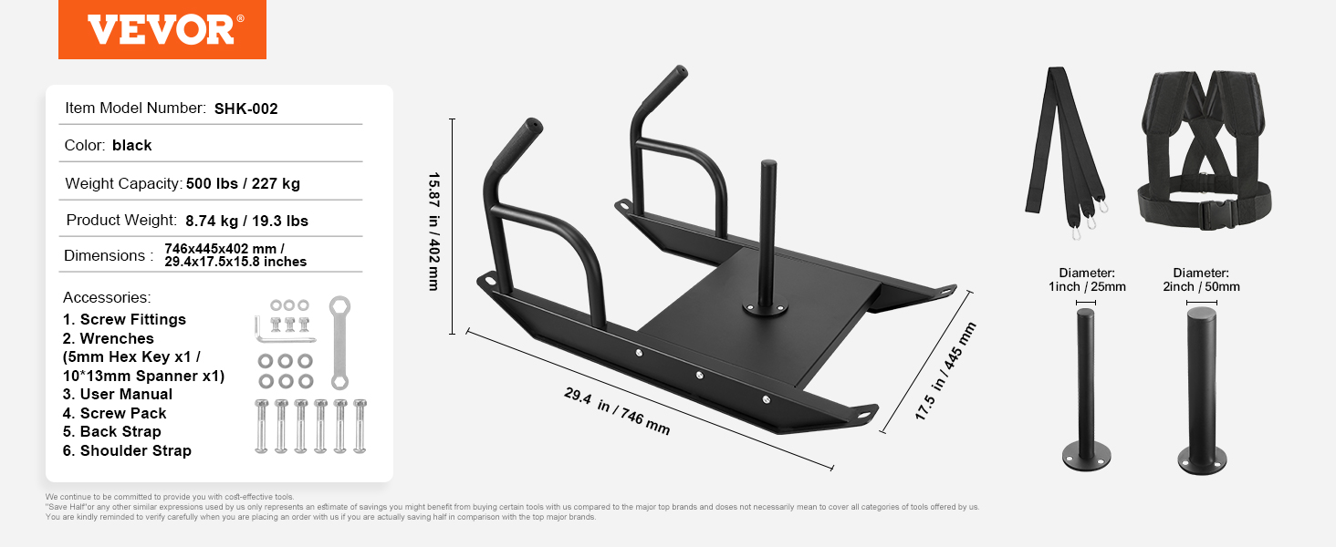 Weight Power Sled,Strength Speed Training,Steel