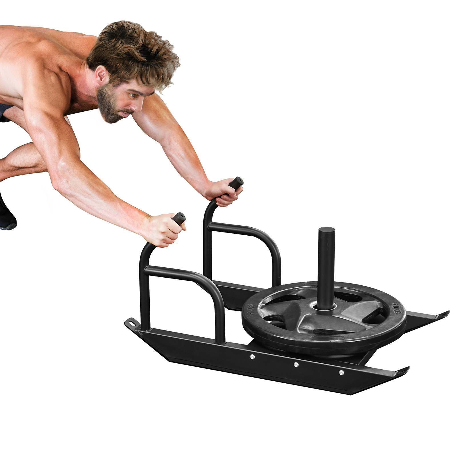 VEVOR Weight Power Pull Push Sled Fitness Strength Speed Resistant Training Sled - Picture 51 of 86