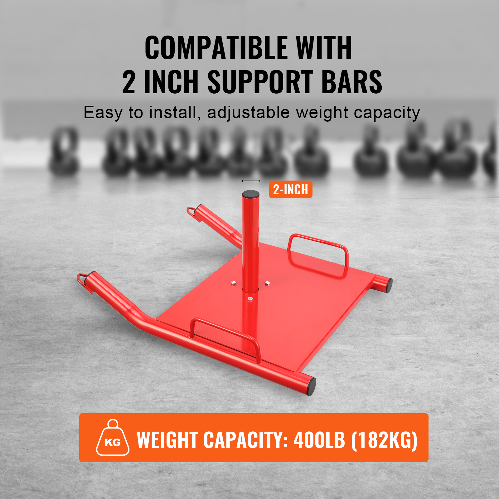 VEVOR Weight Power Pull Push Sled Fitness Strength Speed Resistant Training Sled - Picture 18 of 86