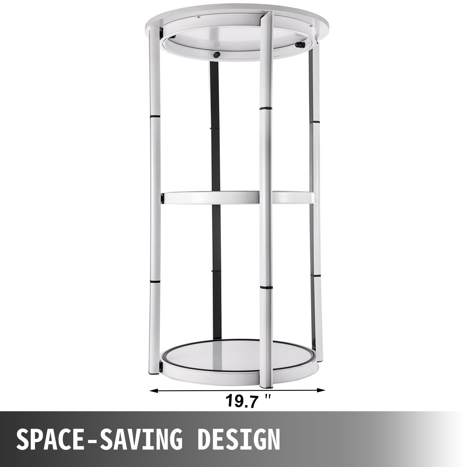 spiral shelf unit