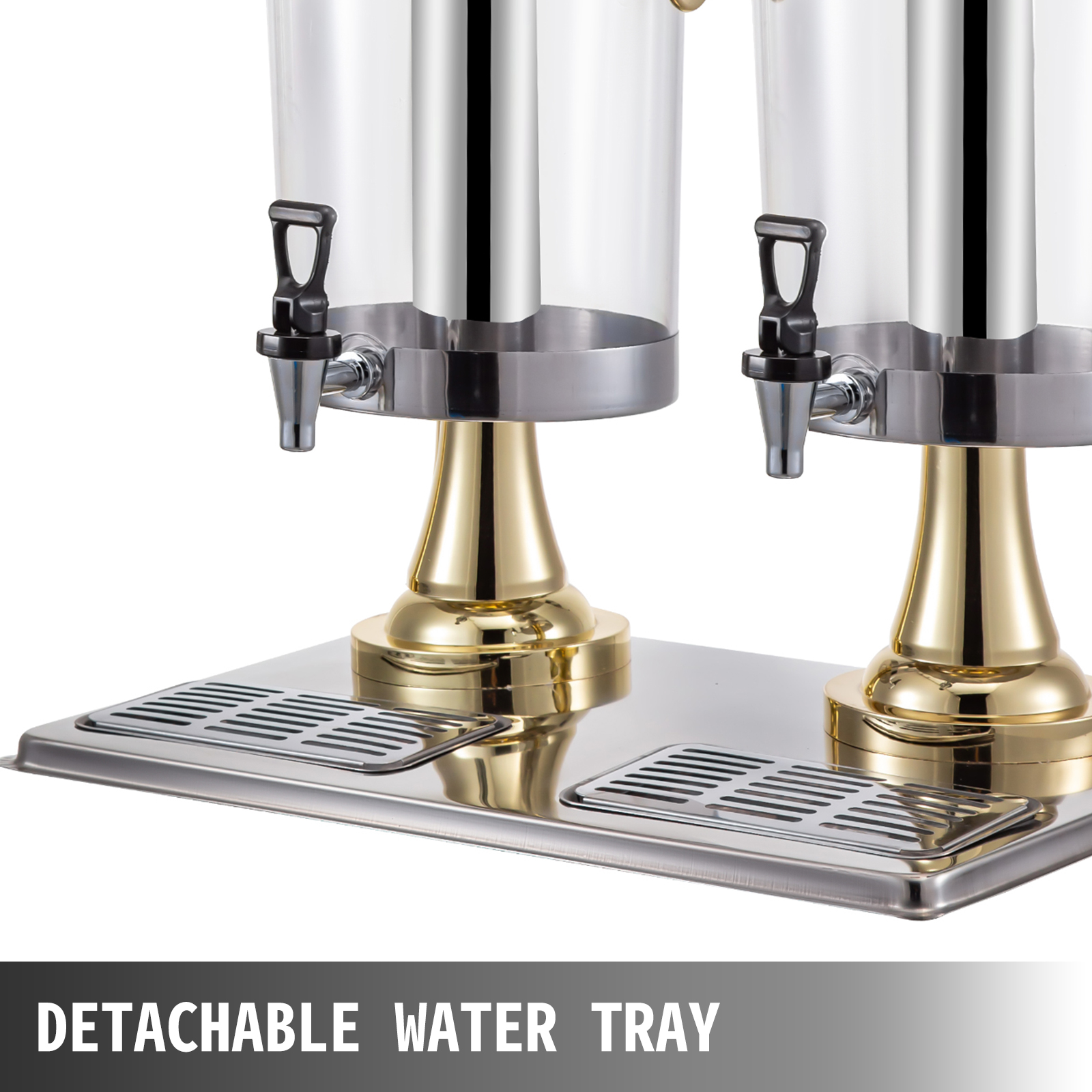 Vevor Juice Dispenser Commercial Juice Dispenser 8l X 2 Hotel Beverage