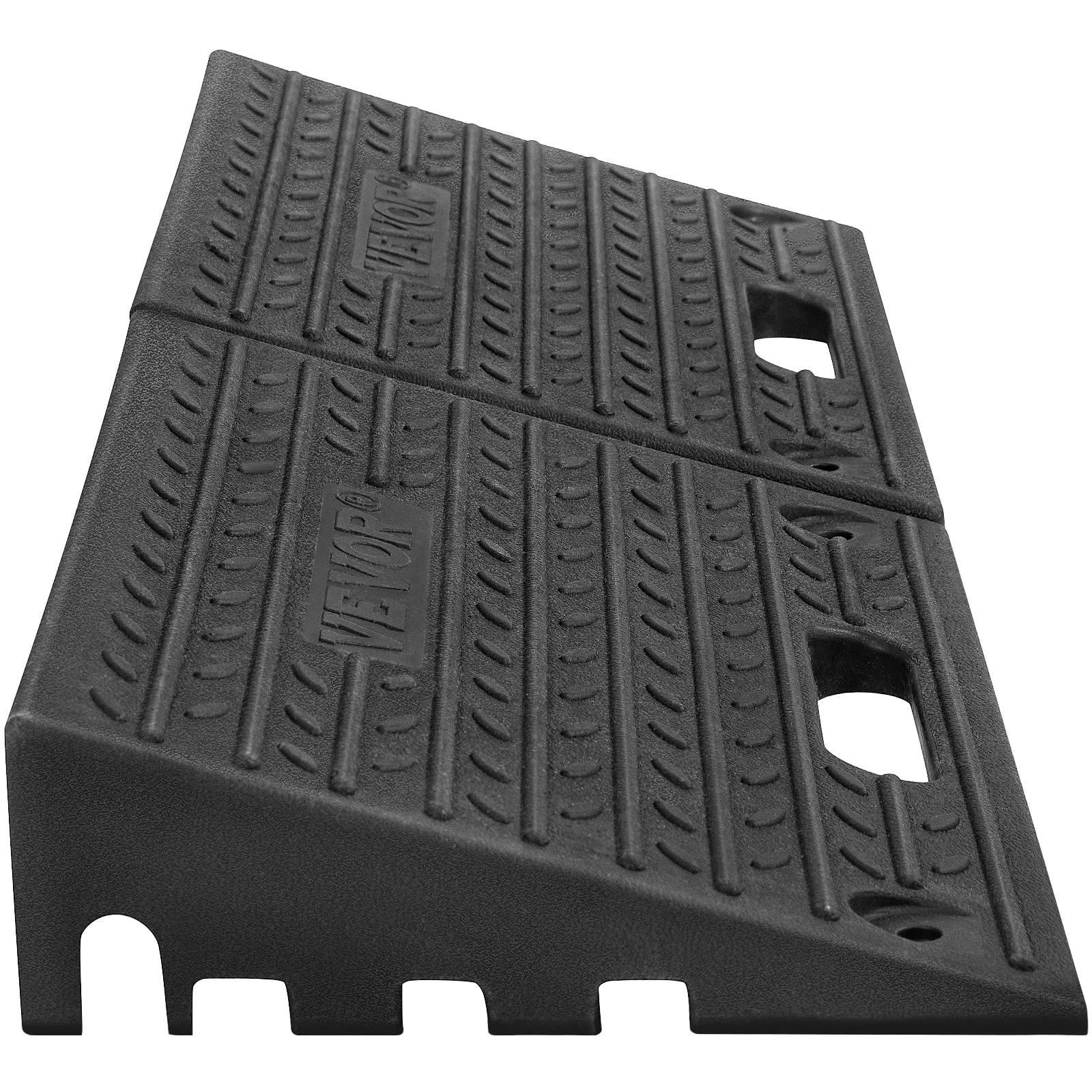 VEVOR Rubber Threshold Curb Ramp 1.5in-4 in Rise Wheelchair Scooters Access Ramp - Picture 107 of 109