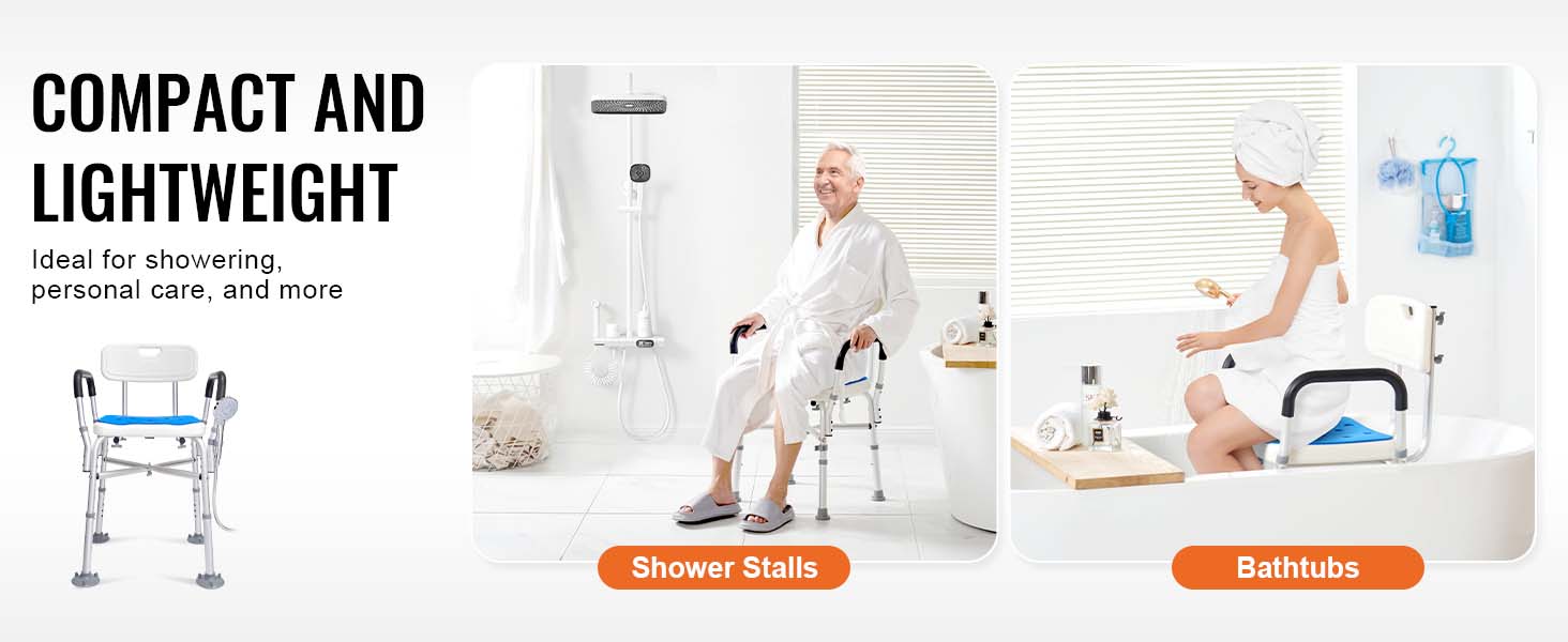 Asiento de ducha plegable con patas, taburete de ducha para ducha interior,  sillas de seguridad montadas en la pared para ducha de personas mayores