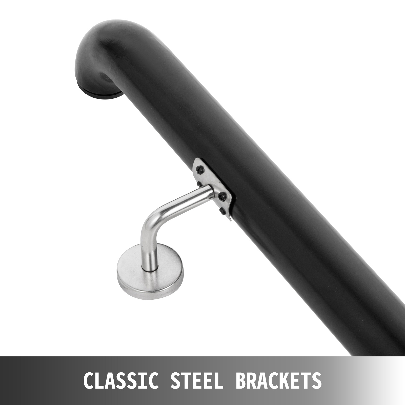 Stair Handrail, Stair Rail, Aluminum Indoor Handrail For Stairs 6ft