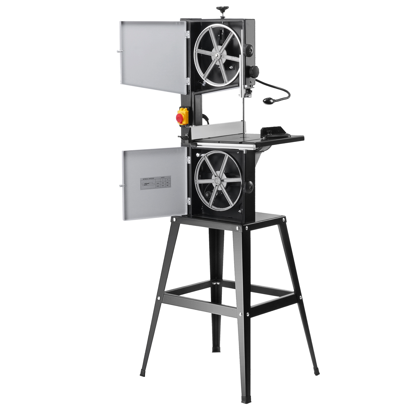 Band Saw with Stand Benchtop Bandsaw, 9.65 in/13.39 in Speed Adjustable - Produktbild 10