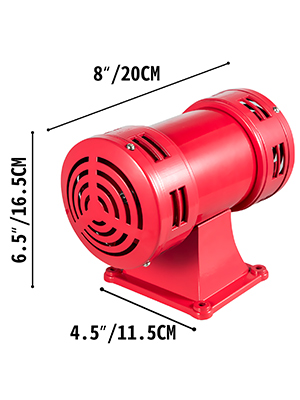 Sirène électronique 6 à 12V – 350mA/h – 120dB - DRIM FRANCE