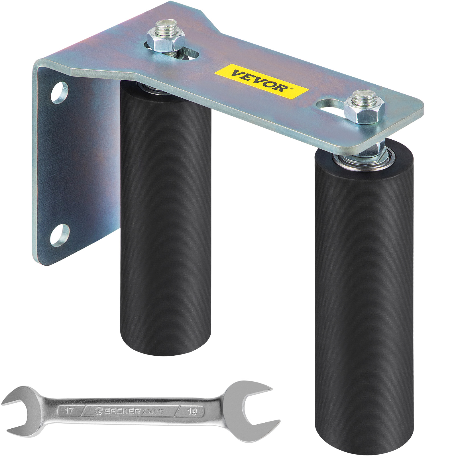Slide Gate Guide Rollers 6 L Bracket Black Hard Nylon For Sliding Slide Gate Guide Rollers 6 L Bracket Black Hard Nylon For Sliding