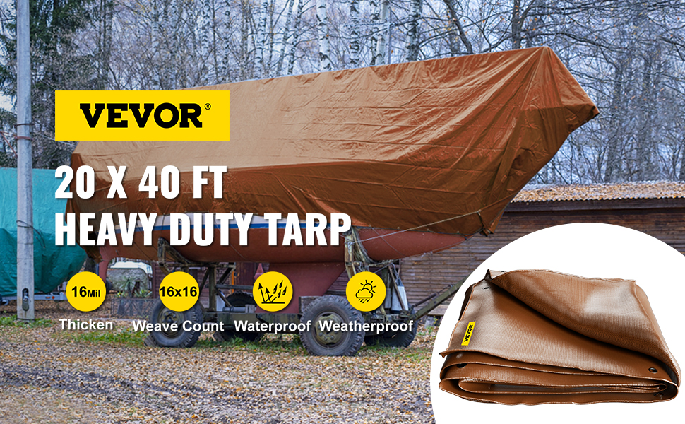 20 x 40 heavy duty tarp