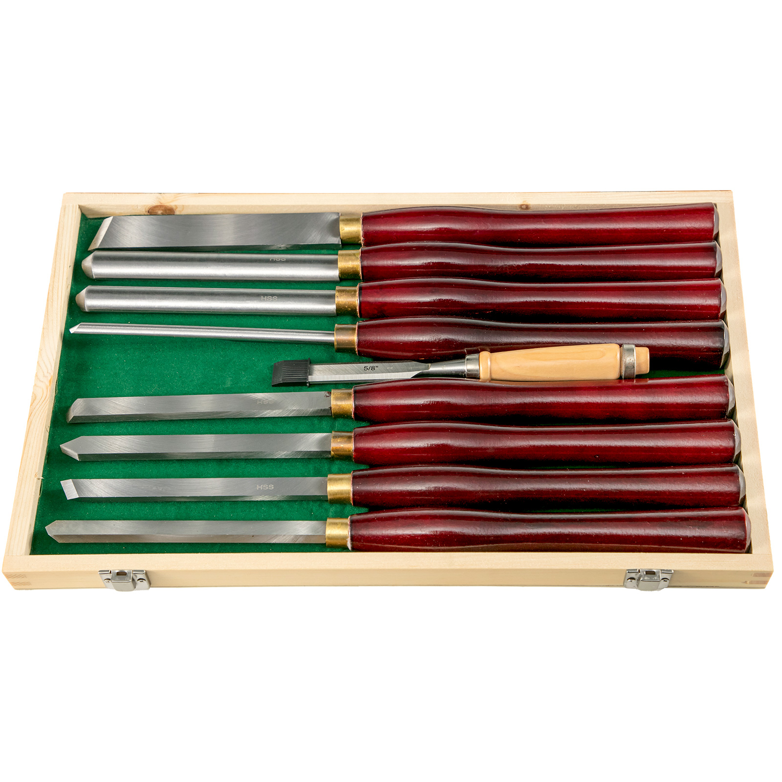 Chisel Sets Lathe Chisels 8pcs for Wood Root Furniture Carving Lathes Red - Picture 12 of 12