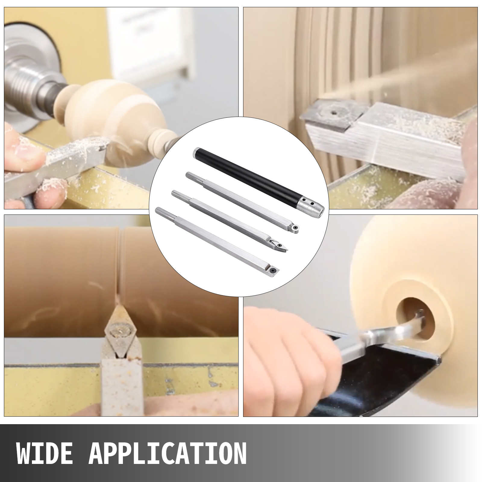 Wood Turning Tools For Lathe Carbide Lathe Tools 3 Pcs Turning Lathe