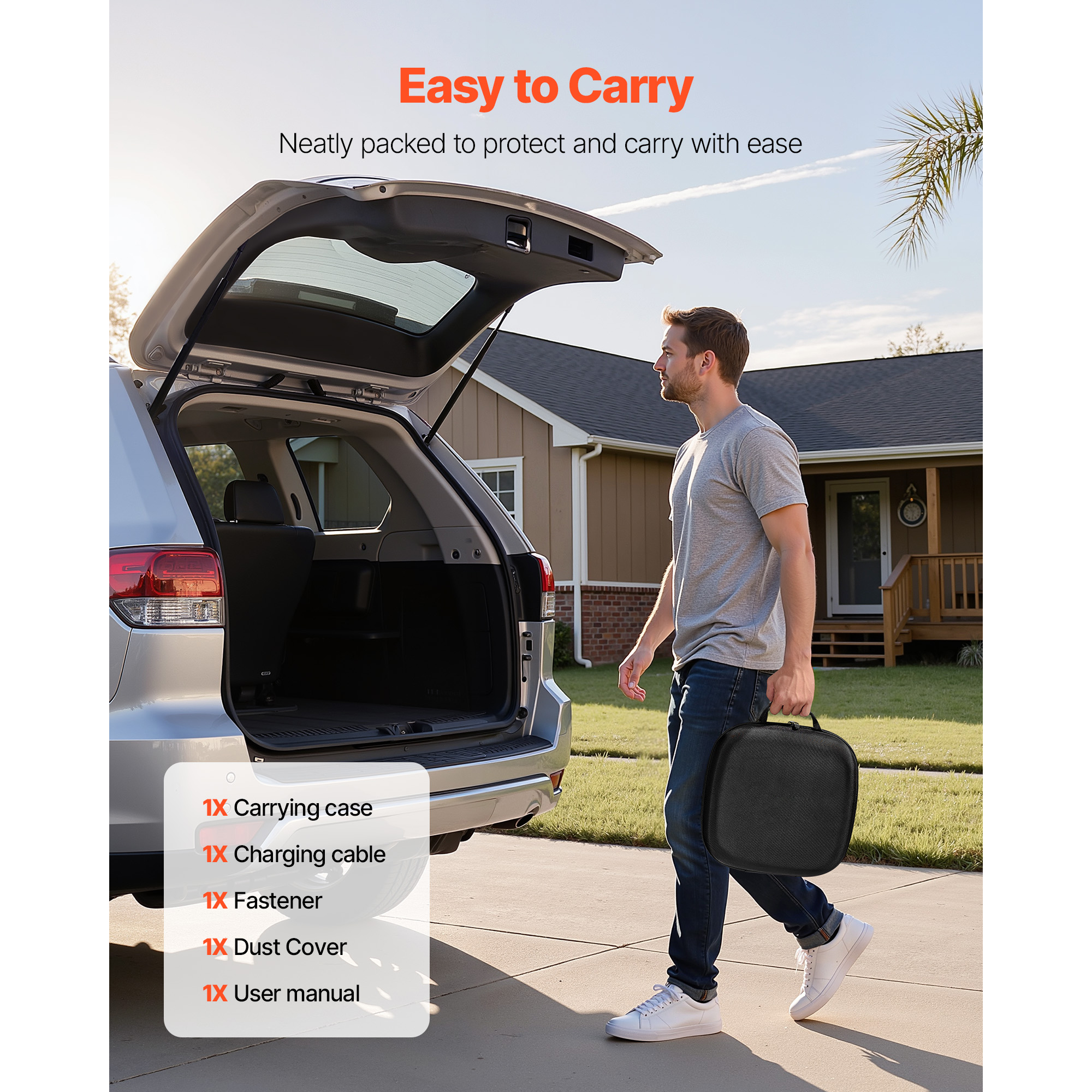 Uimoso EV Charger Extension Cable 32/40/48A 21/40ft Level 1/Level 2