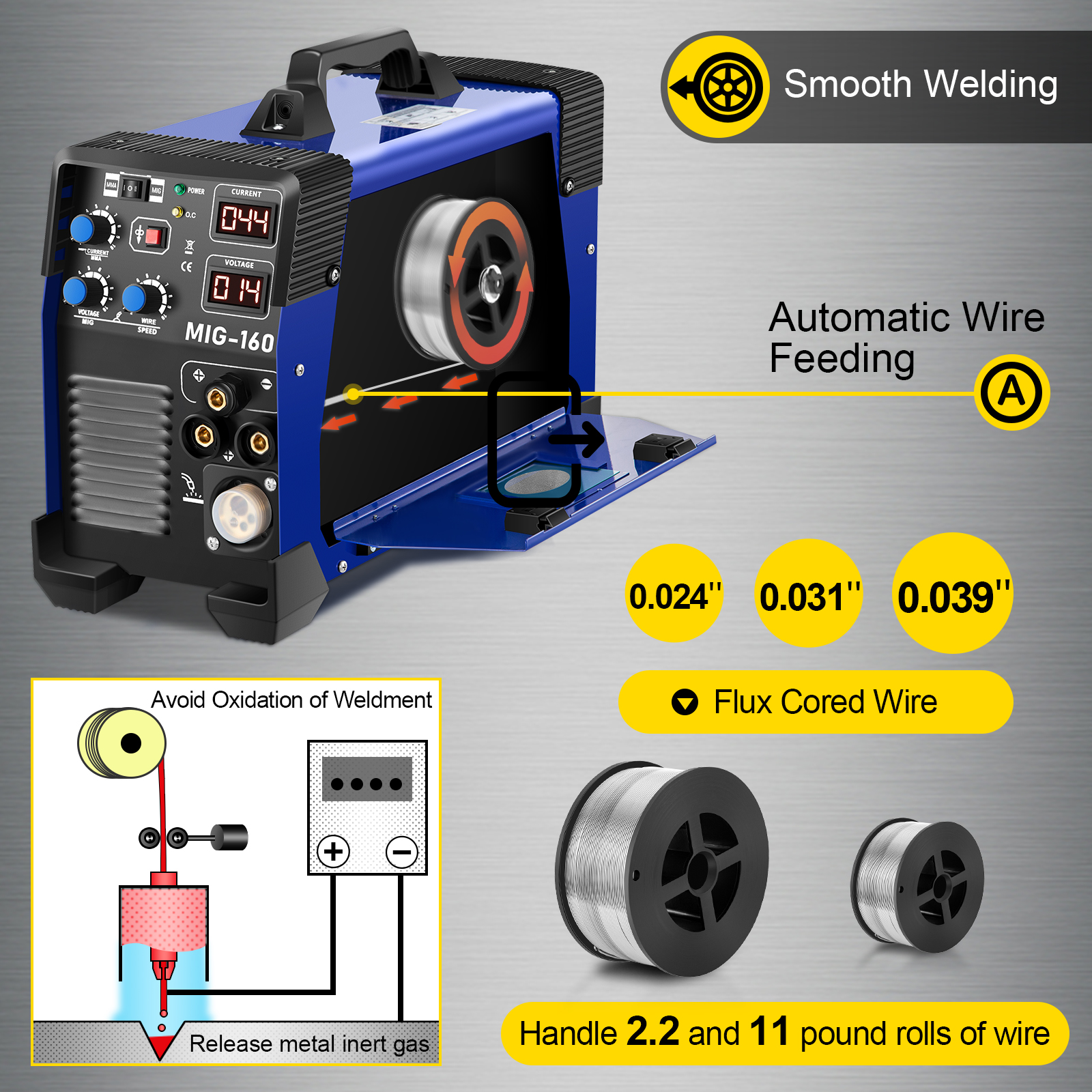 VEVOR Soudeuse Deinverseur MIG-160 Soudeuse MIG Cutter Plasma Poste A Souder A Fil Fourre Machine De Soudage MMA TIG IGBT Capable De Souder Des Alliages Et Aciers DC Inverter Affichage Numerique 11 VEVOR Soudeuse Deinverseur MIG-160 Soudeuse MIG Cutter Plasma Poste A Souder A Fil Fourre Machine De Soudage MMA TIG IGBT Capable De Souder Des Alliages Et Aciers DC Inverter Affichage Numerique -Pas Cher Pro Bricoleur Magasin AAHKMJXYDAFdJAOAIMEbOAchsNwF47gfWWMct1uaXzXJCVIqjjVJLqw cq39v7nX9UbzaxU PVsDYJg4JgtQsrCGzaIB5a4MIhCfemlNMjH EO4 oNnUW20ltxkzadv3mv2xpCrI7 tEU